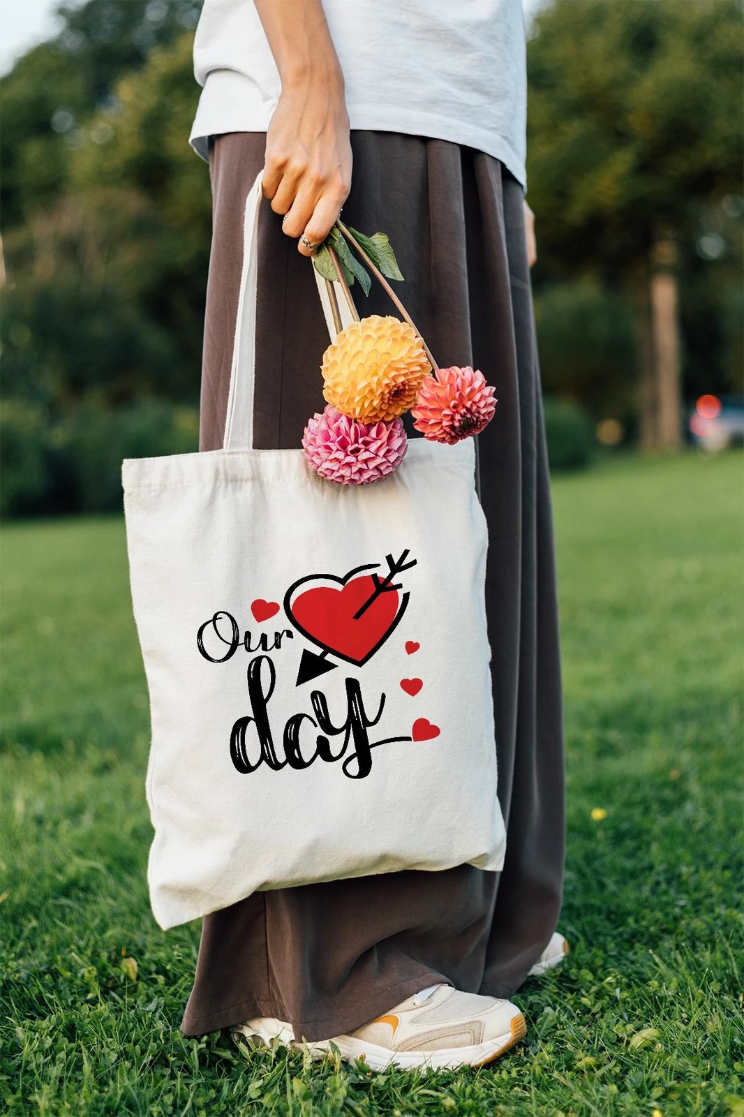 Çantë tote Zoozie Bags, model 22, shumëngjyrëshe
