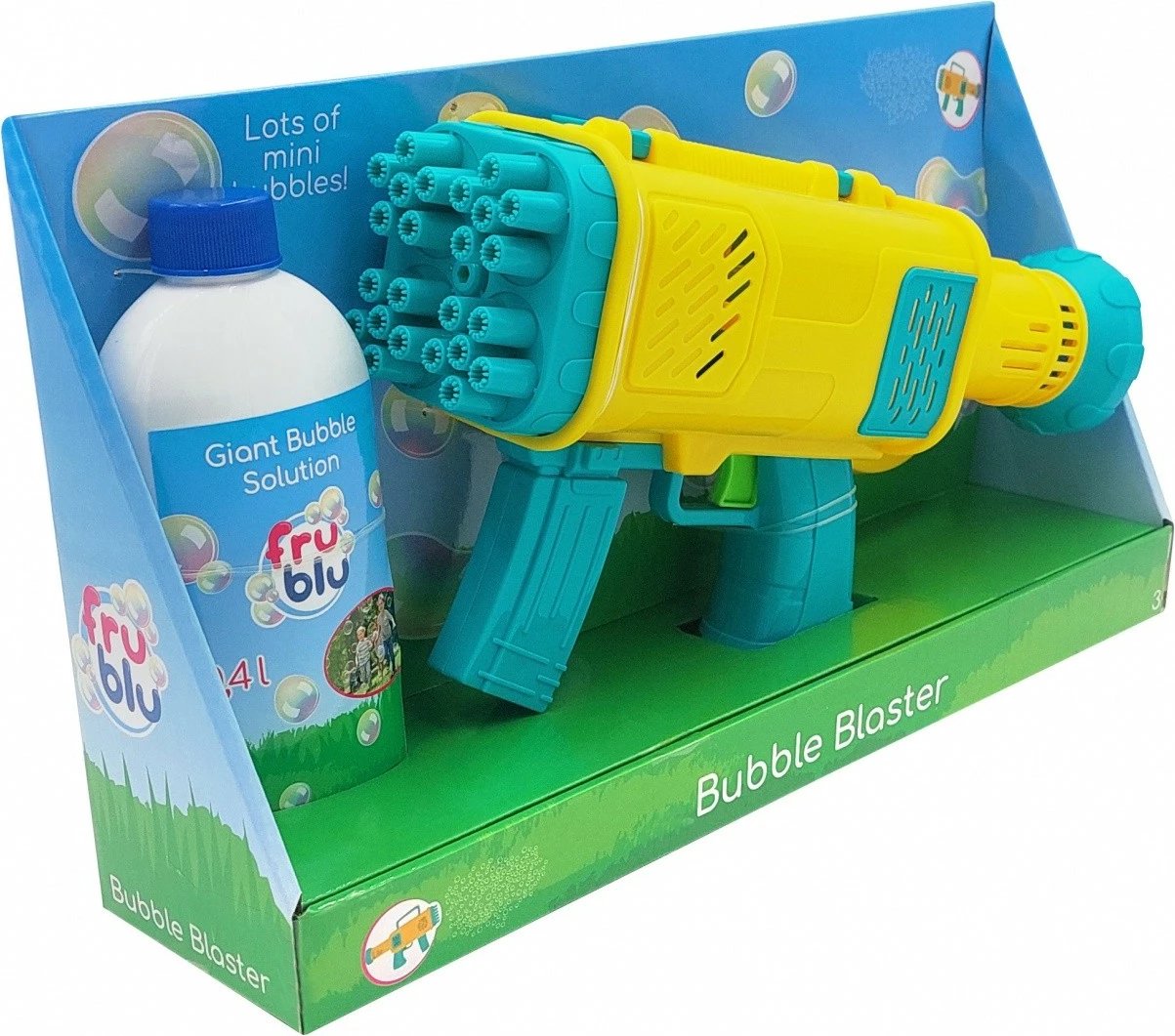 Lodër Bubble Blaster Tm Toys DKF0455 me solucion 0.4L, Blu/Verdhë