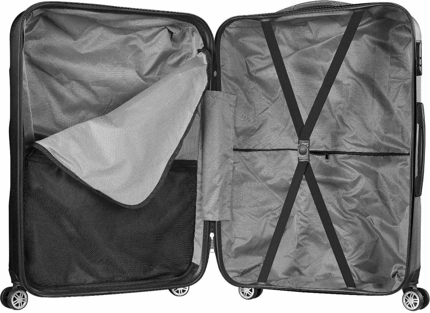 Valixhe udhëtimi Zoozie Bags, Wexta Wx-300, e zezë, kabinë
