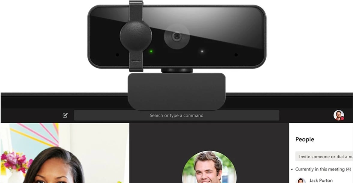 Kamerë web Lenovo Essential FHD Gen2 4XC1S15018, Full HD, e zezë Kamerë web Lenovo Essential FHD Gen2 4XC1S15018, Full HD, e zezë