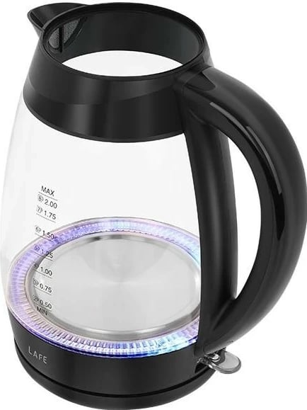 Çajnik elektrik Lafe Essential XL LAFCZA47573, 2L, 2200W, xham, zi