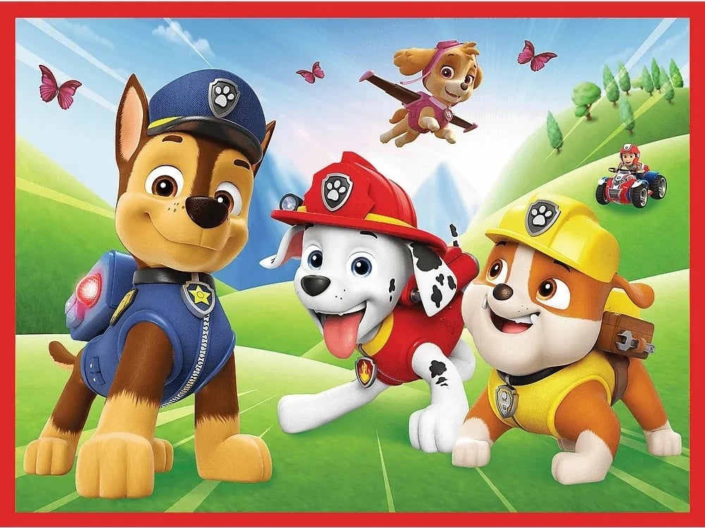 Puzzle 2n1 Trefl Paw Patrol, 78 pjesë, për fëmijë