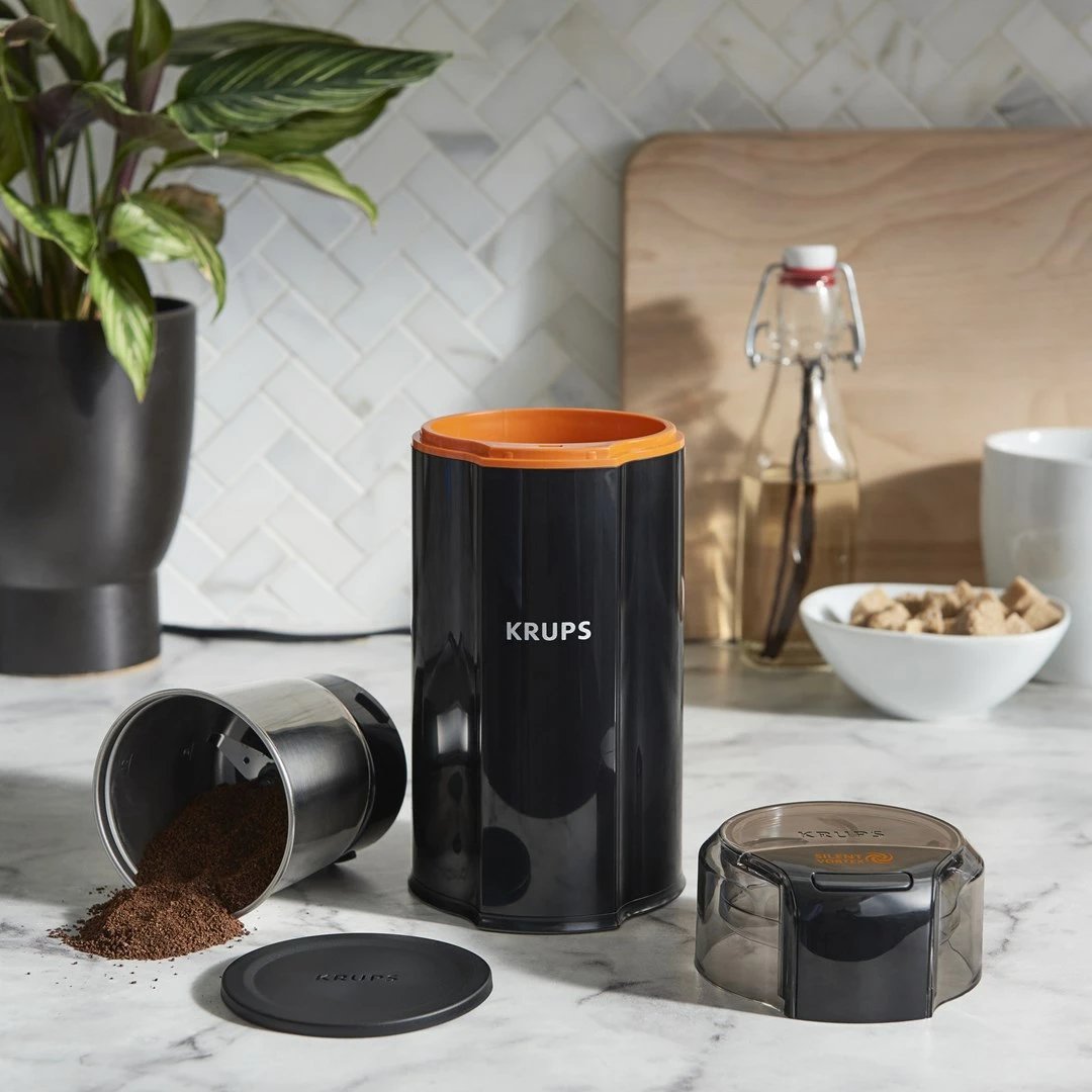 Bluajse kafeje Krups Silent Vortex GX3328, 175 W, e zezë