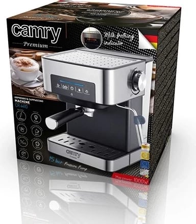 Aparat për kafe Camry CR 4410, 1000W, i zi