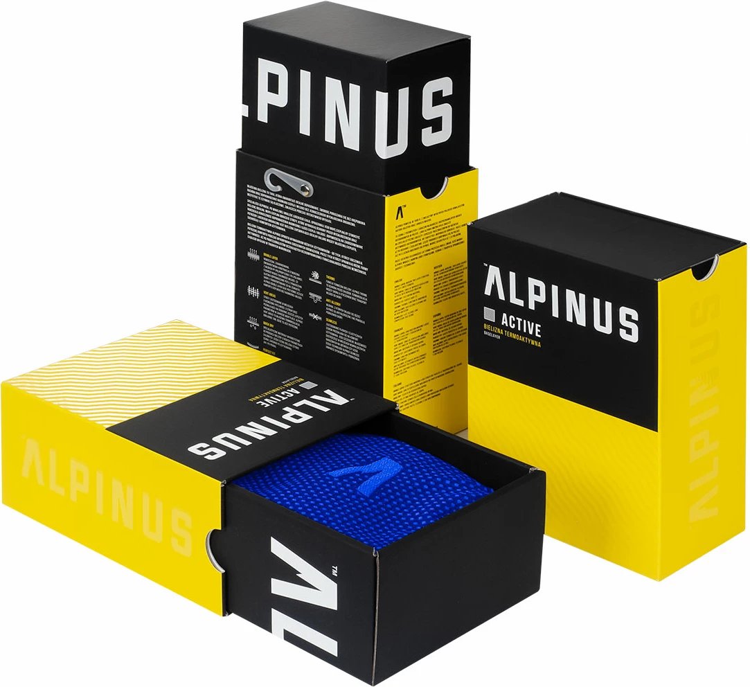 Termo të brendshme për fëmijë Alpinus, blu