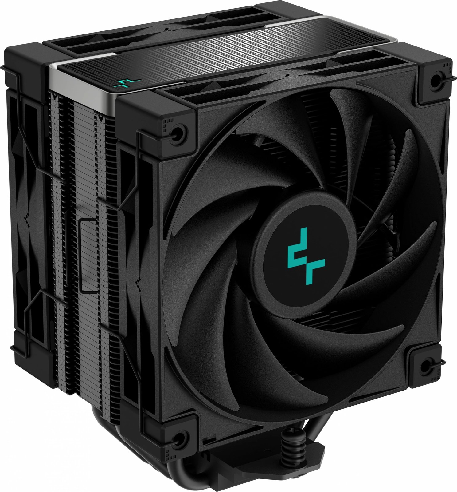 Ftohës ajri DeepCool AK400 ZERO DARK PLUS, 12 cm, 500 RPM, 1650 RPM, Ngjyrë e zezë