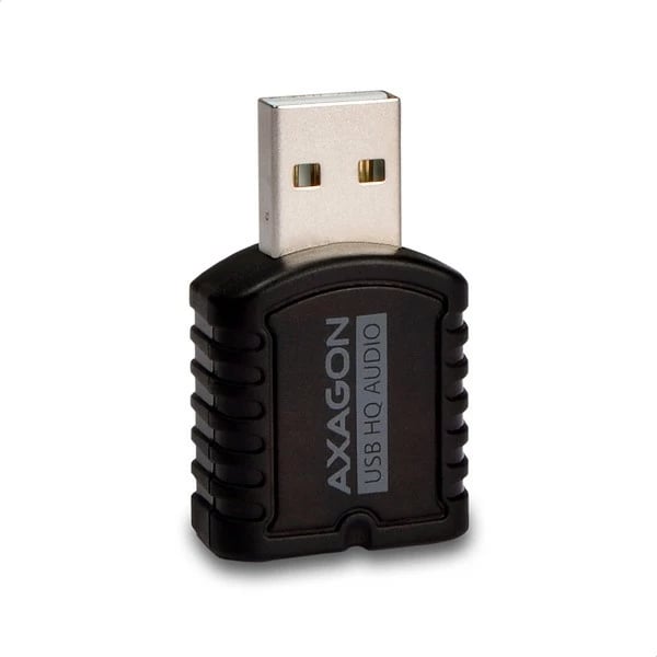 Kartë zanore e jashtme AXAGON ADA-17, USB 2.0 MINI, 96kHz/24-bit, e zezë