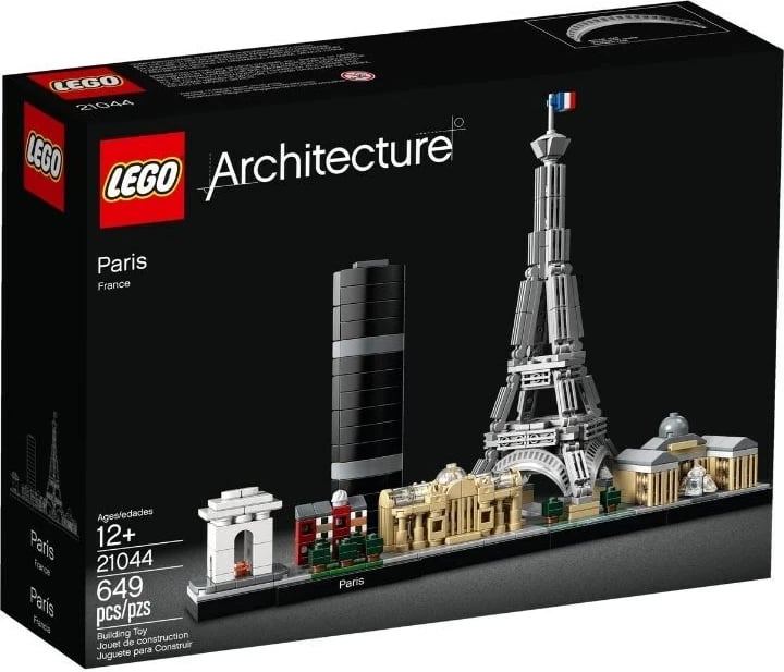 Set LEGO Architecture Paris 21044, 649 pjesë