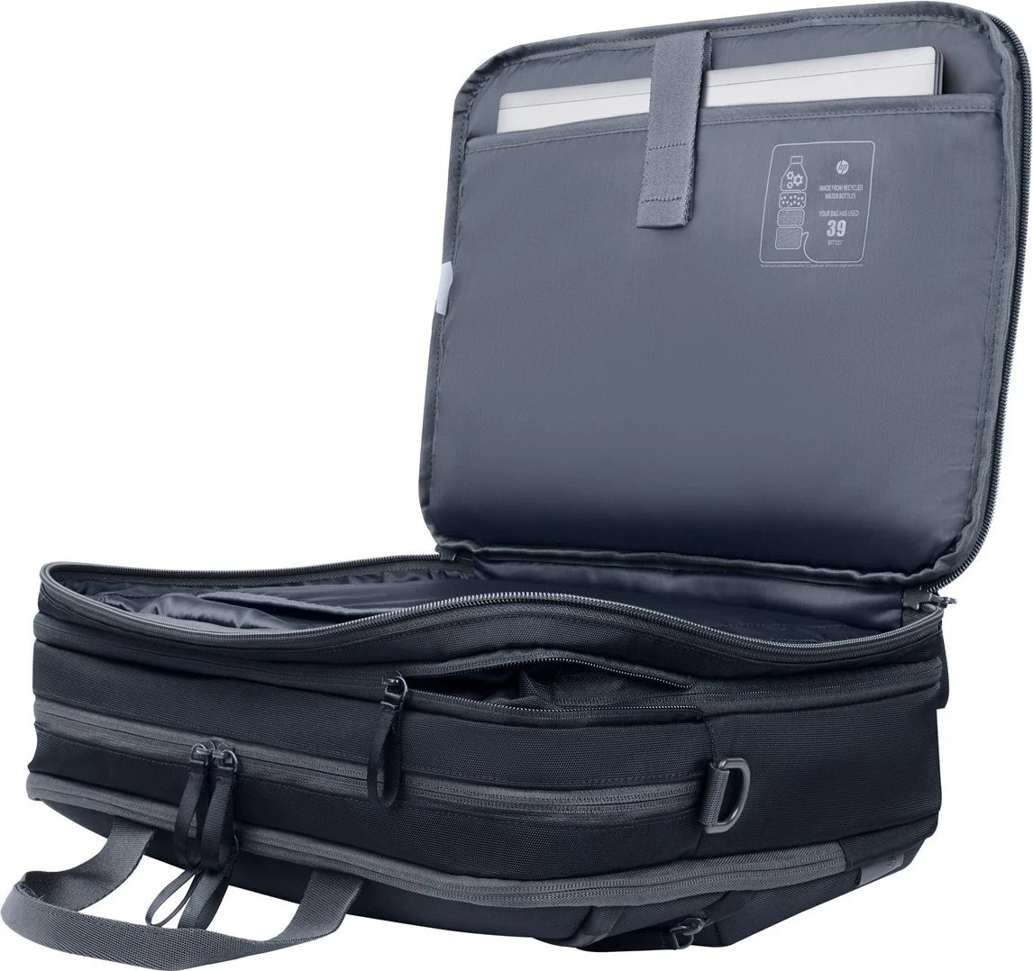 Çantë laptopi HP Travel Plus 15L, për 14 inç, Grafit