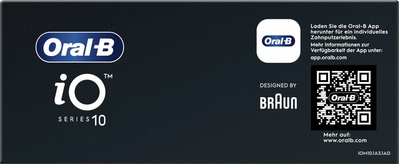 Furçë dhëmbësh elektrike Oral-B iO Series 10, për të rritur, e bardhë