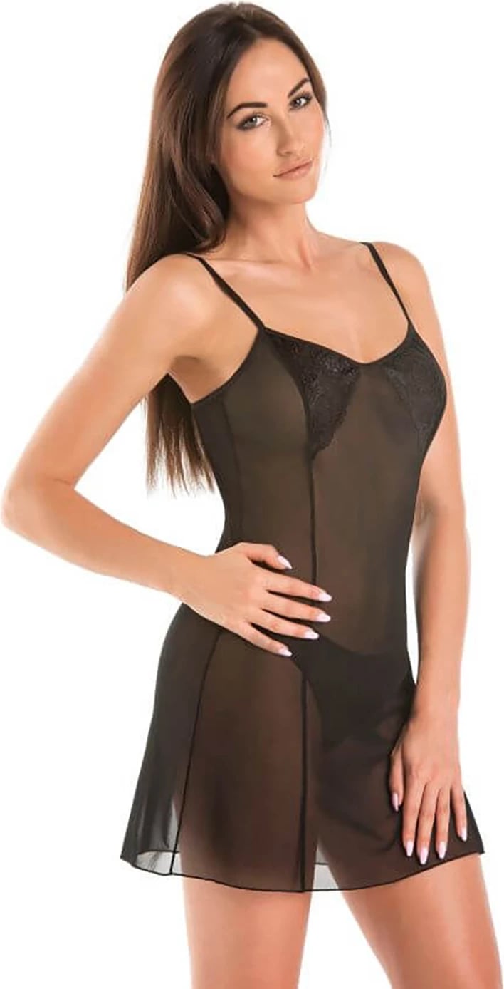 Chemise për femra Teyli 183079, e zezë