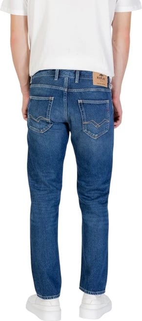 Jeans Replay për meshkuj, blu