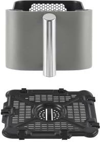 Airfryer, Ninja SL400EU XL Double Stack, 2x4.75L, 6 funksione, panel i heqshëm, gri