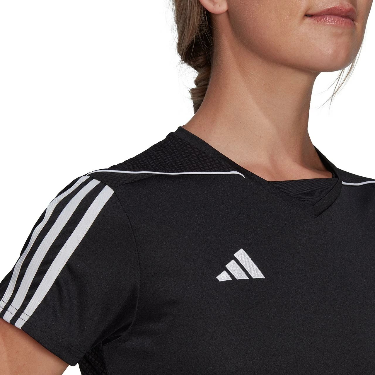 Maicë për femra adidas, e zezë