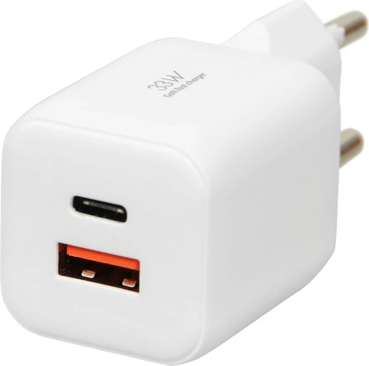 Karikues murit iBOX C42W, 33W, 2 porta USB-C/USB-A, i zi