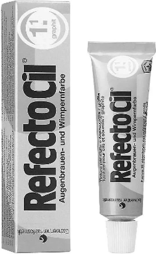 Ngjyrë për qerpikë dhe vetulla RefectoCil 1.1 Graphite, 15ml unisex