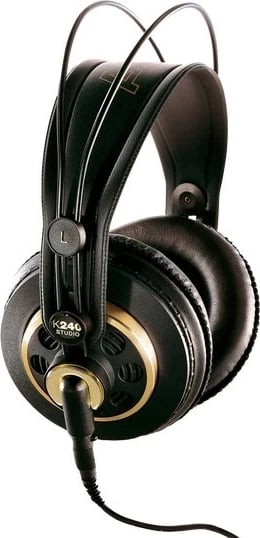 Kufje AKG K240 Studio, studio, in-ear, gjysmë të hapura, të zeza