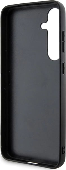 Mbështjellës Ferrari Carbon Stitched Bottom për Samsung Galaxy S24+, i zi