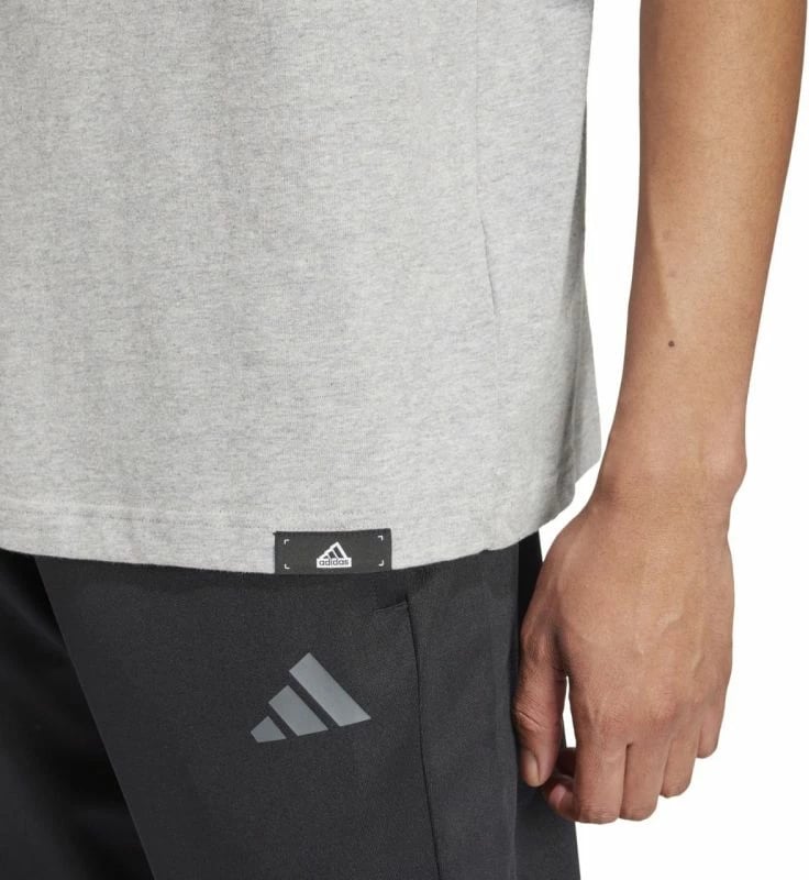 Maicë për meshkuj adidas, e hirtë