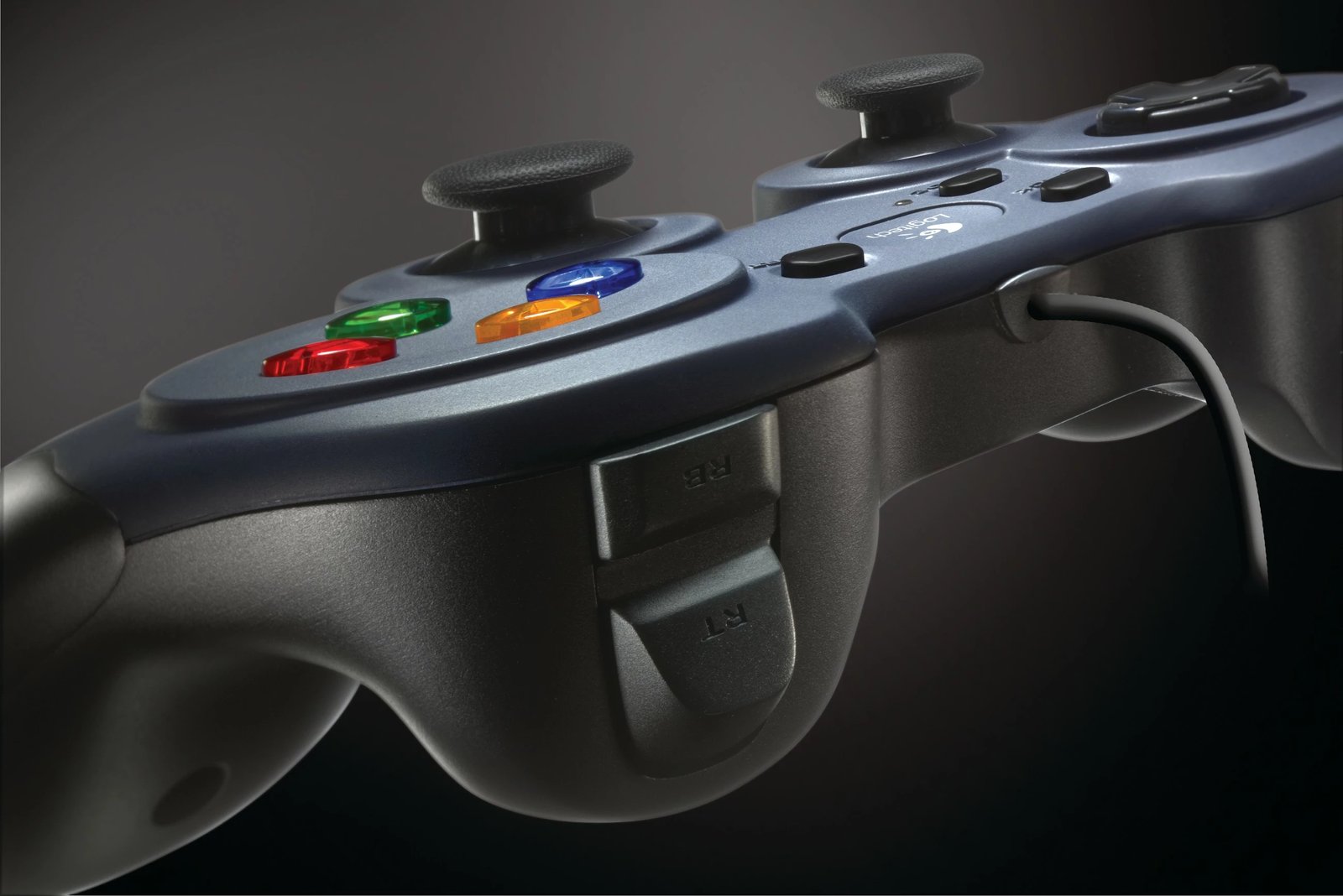 Gamepad Logitech G F310, PC, me kabllo, USB 2.0, ngjyrë zezë/blu