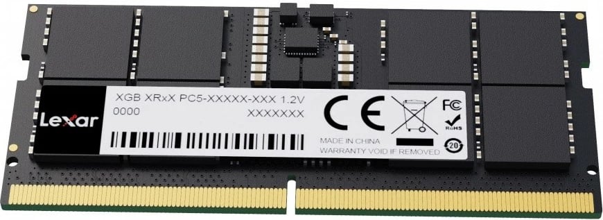 RAM Memorje Lexar LD5S16G56C46ST-BGS, 16GB, DDR5 SODIMM, 5600MHz, CL46, për laptop