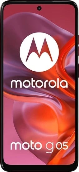 Celular Motorola Moto G05 4/128GB Dual SIM Plum Red