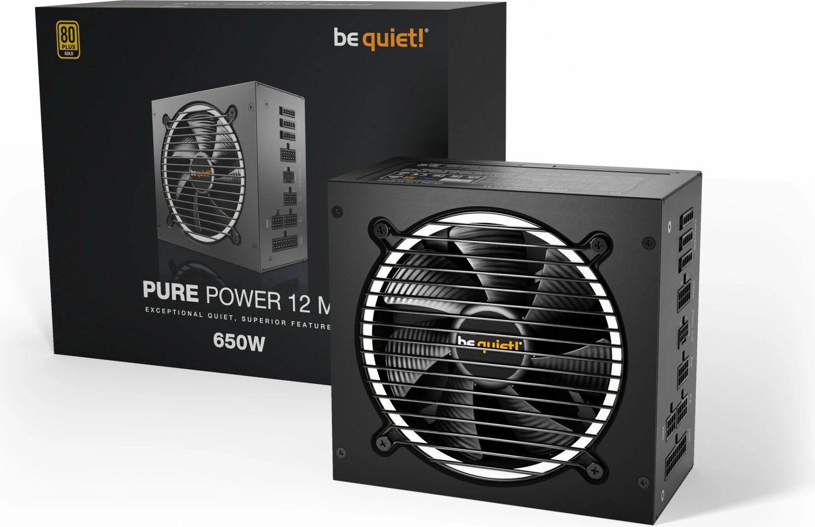 Furnizues energjie Be Quiet! Pure Power 12 M, 650 W, 80 PLUS Gold