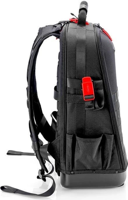 Çantë mjetesh KNIPEX X18, Plastike, E zezë