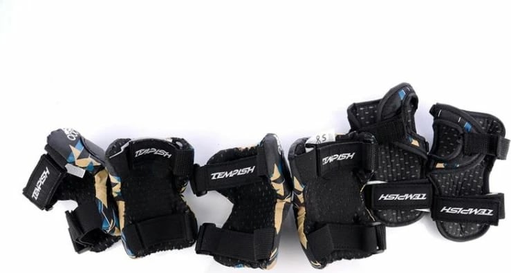 Set mbrojtës për fëmijë Tempish, bardhë e zi