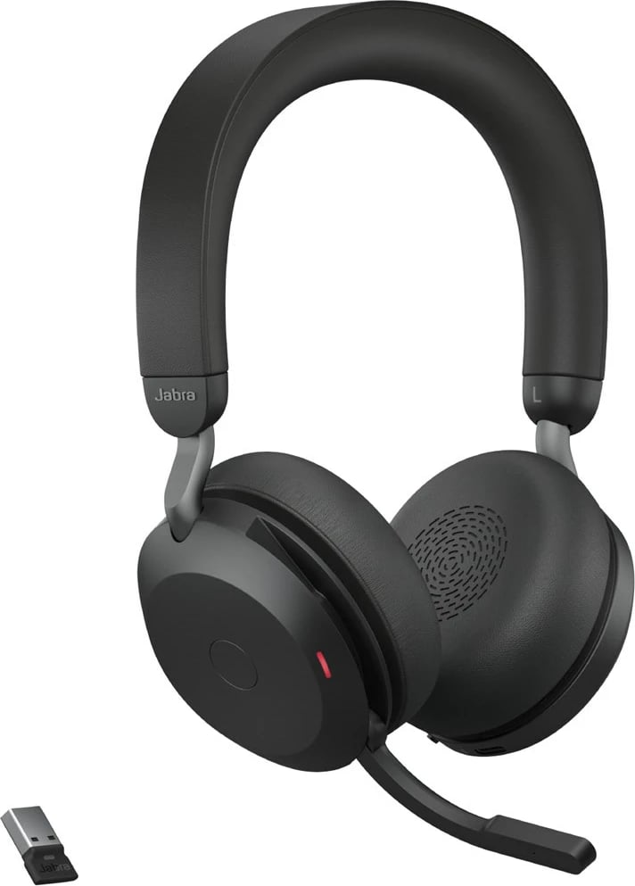 Kufje Jabra Evolve2 75, USB-A UC, Zezë