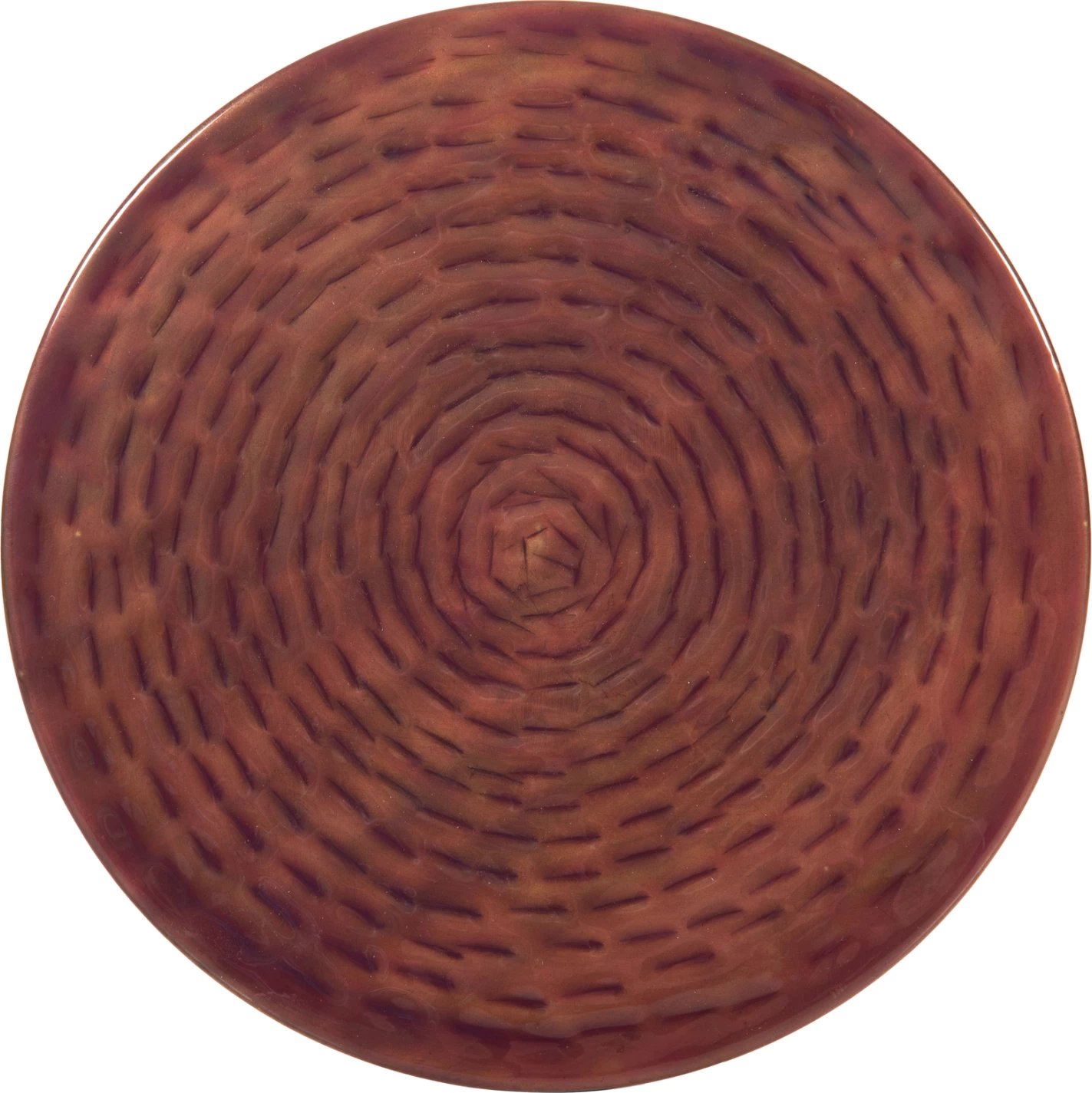 Tavolinë anësore Bombay FH4251.06 metalike, ngjyrë bakri, Φ25.5x51.5H cm