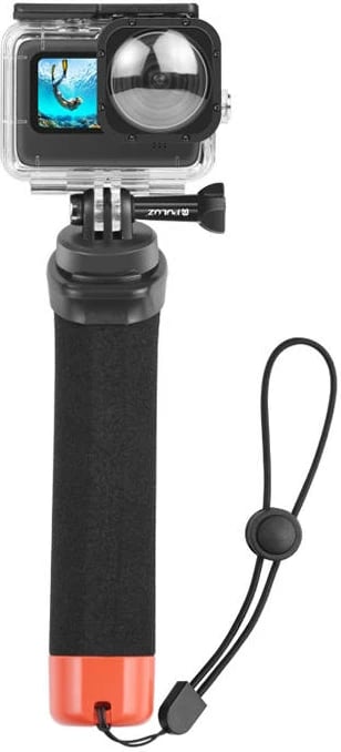 Dorezë lundruese Puluz PU561E për kamera aksioni, portokalli