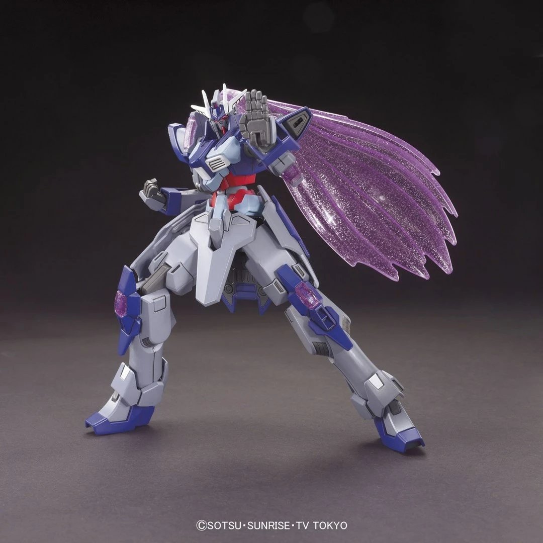 Figurë koleksionuese BANDAI Denial Gundam 1:144, mbi 150 pjesë, vjollcë