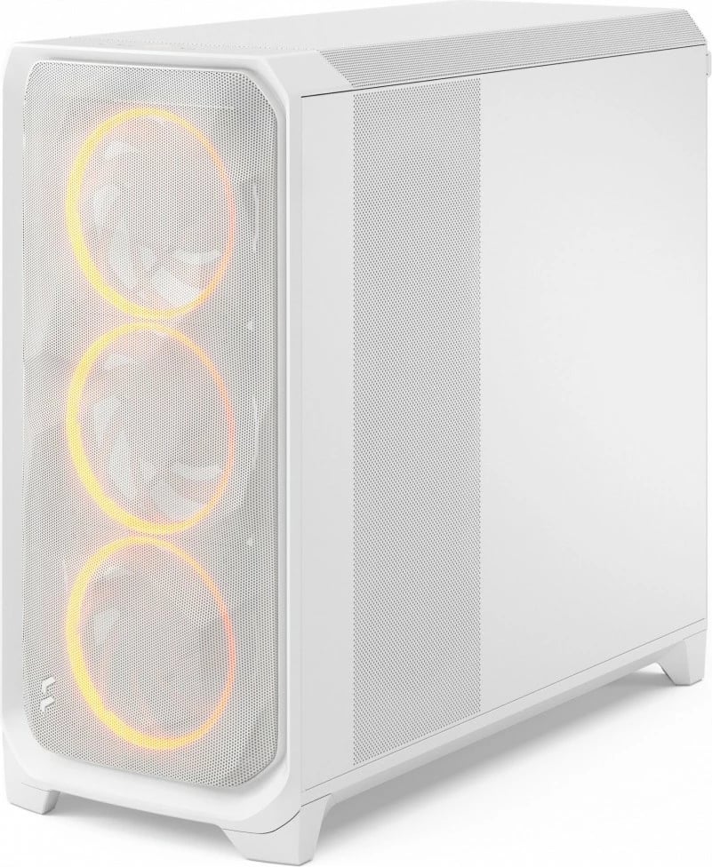 Kasë Fractal Design Meshify 3 XL, Tower, RGB, Tempered Glass, E Bardhë