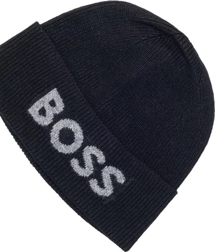 Kapelë Boss për meshkuj, e zezë