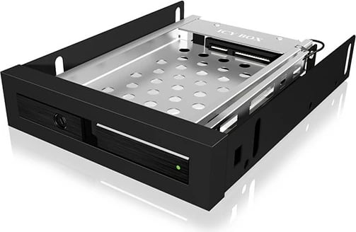 Kasë ICY BOX IB-2217StS, 2.5" SATA, për 3.5" bay, e zezë