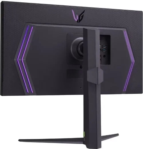 Monitor LG 27GR95UM, 27", Mini LED, Nano IPS, 4K, 1ms, 160Hz, HDR, e zezë
