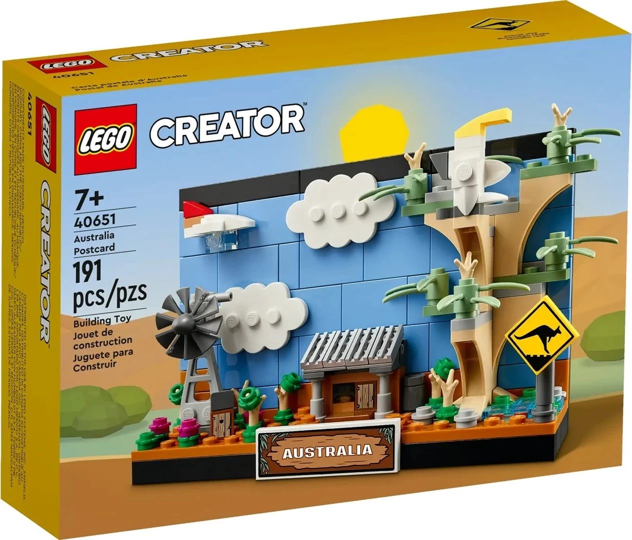 Set LEGO Creator 40651 Australia Postcard