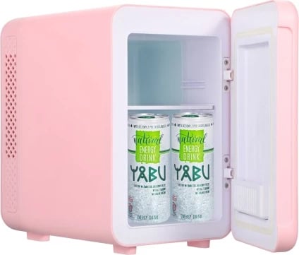 Mini frigorifer Adler AD 8084 4L me ftohje dhe ngrohje rozë