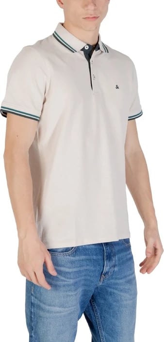 Polo për meshkuj Jack & Jones, beige