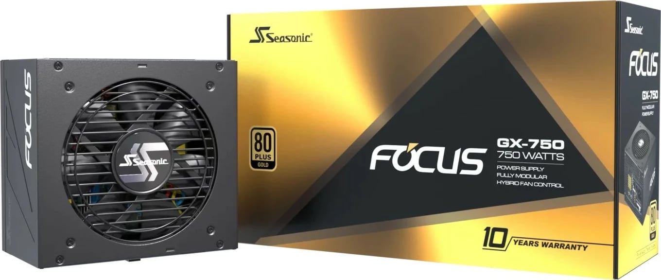 Furnizues energjie Sea Sonic FOCUS GX-750, 750W, 80 PLUS Gold