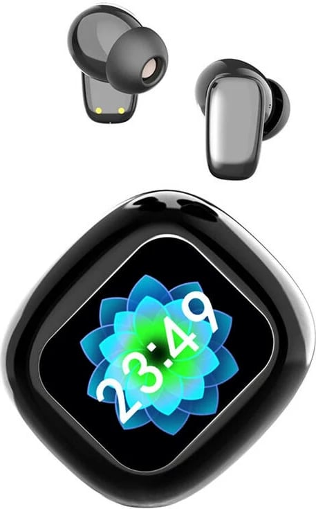 Kufje BlitzWolf BW-FYE16 Plus TWS, me ANC, Bluetooth 5.4, Ekran me prekje, të zeza