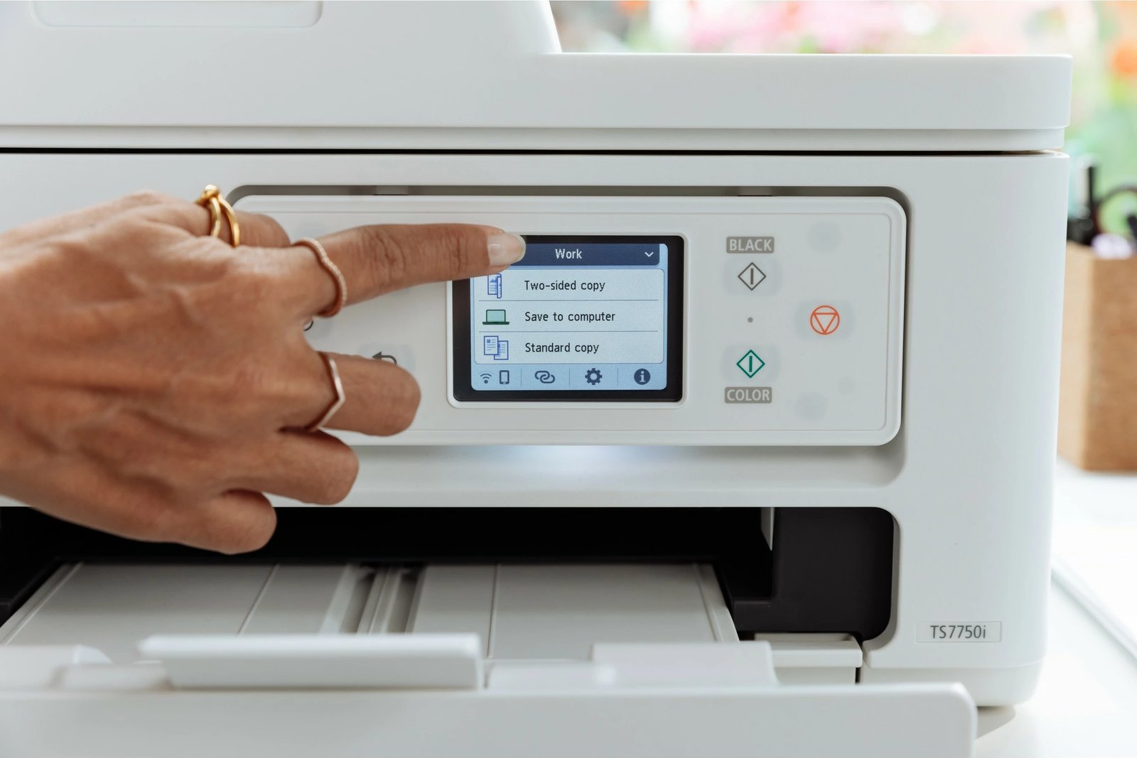 Printer Canon PIXMA TS7750i, Inkjet, 1200 x 1200 DPI, A4, Bardhë