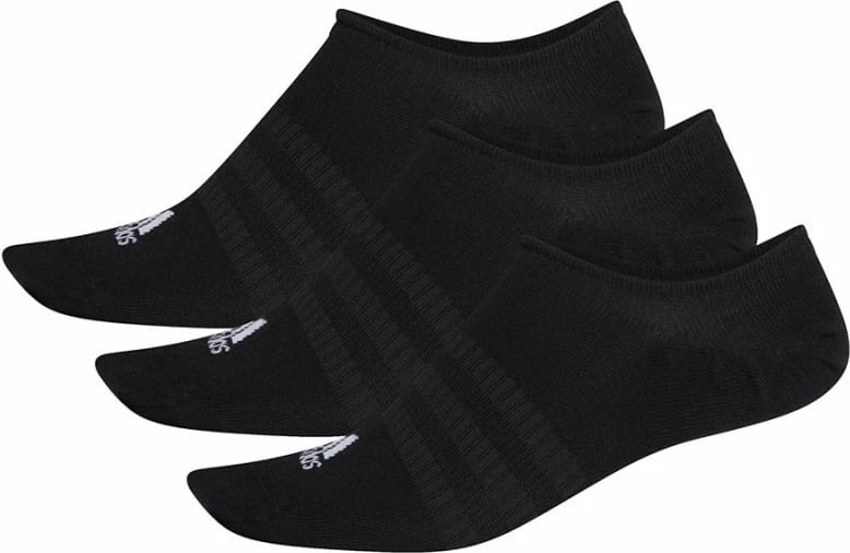 Çorape sportive adidas Light Nosh 3PP, për meshkuj dhe femra, të zeza