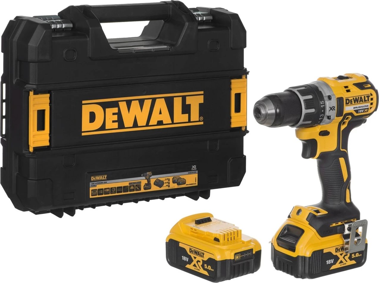 Turjelë DeWalt DCD791P2, 1.7 kg, e zezë / verdhë