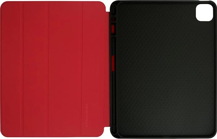 Mbështjellës CRONG FlexFolio për iPad Air 11, iPad Pro 11, me funksion për Apple Pencil, Kuq