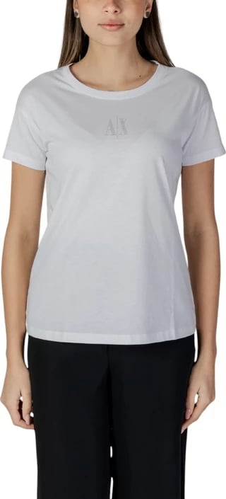 Shorce Armani Exchange për femra, të bardha