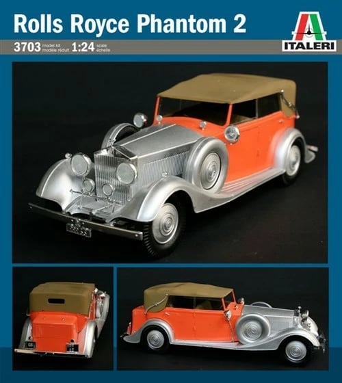 Model plastik veture Italeri Rolls-Royce Phantom II, 1:24, 23.5cm
