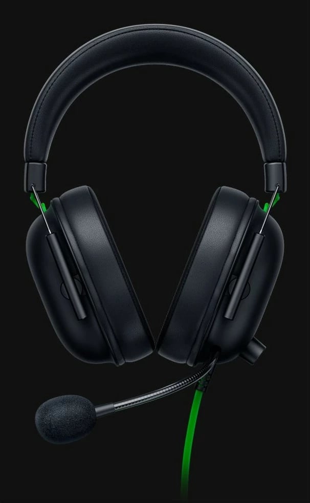 Kufje Razer BlackShark V2 X, Wireless, Gaming, 12 - 28000 Hz, 260 g, E zezë