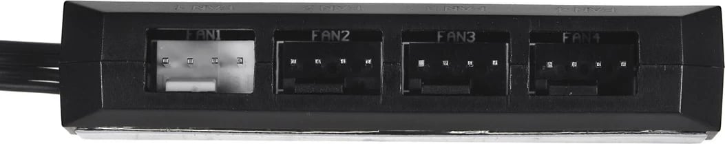 Hub i Ventilatorëve DEEPCOOL FH-04, i Zi